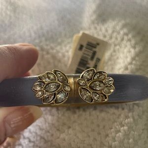 Alexis Bittar bracelet. Pale periwinkle color.